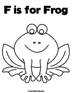 Easy to Make Letter F Coloring Sheet - Pa-g.co