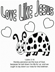 Jesus Loves The Little Children - Coloring Pages for Kids and for ...
