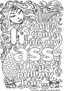 Coloring Sheets : Tremendous Swear Word Coloring Sheets ...
