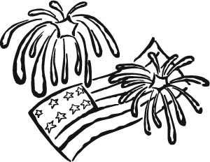 Preschool Fireworks Coloring Pages Fireworks Coloring Pages ...