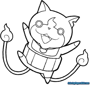 Download Coloring Pages Yo Kai Watch Coloring Pages For Kids ...