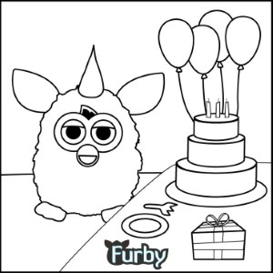 furby coloring pages | Coloring ...