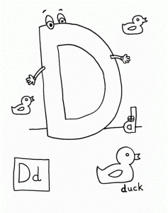 Free Letter D For Dino Printable Alphabet Coloring Pages ...