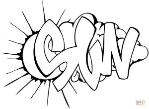 Graffiti coloring pages | Free Coloring Pages