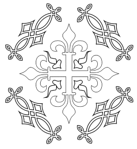 gothic patterns Colouring Pages (page 2)