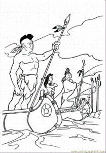Coloring Pages Native Americans Are Coming (Countries > USA