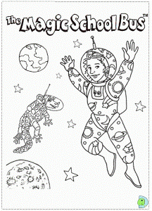 Magic School Bus Coloring Pages | Coloring Pages