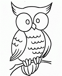 Coloring Pages Of Owls | Best Coloring Pages