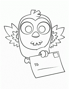 owl coloring pages for girls | Coloring Pages For Kids