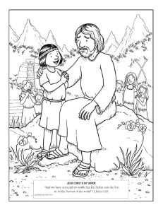 LDS Coloring Pages | Primary Lessons Index