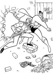Coloring Page - Superman coloring pages 10