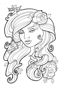 Valentines Day Rose Coloring Pages Picture Valentines Day 2014