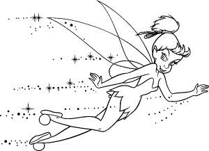 Coloring Pages: Tinkerbell Coloring Pages and Clip Art