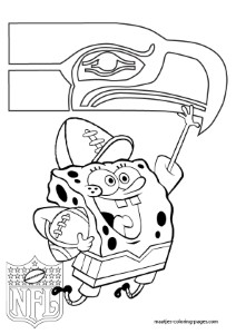 Seattle Seahawks Coloring Page