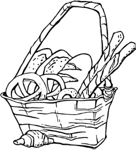 snack coloring pages - Clip Art Library