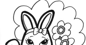 Easter Bunny Coloring Pages - Colorine.net | #21104