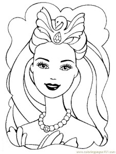 Barbie Free Printable Coloring Pages - Coloring Pages For All Ages