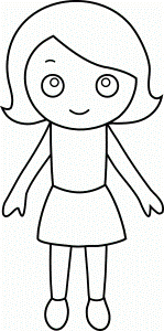 Little Boy And Girl Coloring Pages Little Girl Ballerina Coloring ...