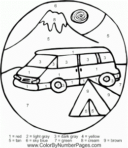 camping outdoor Colouring Pages (page 3)