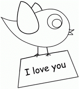 Free Valentine Coloring Pages For Preschool #11240.