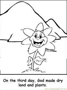 Coloring Pages Genesis(The Story of Creation) (Cartoons > Genesis
