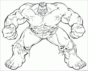Hulk Coloring Pages 14772, - Bestofcoloring.com