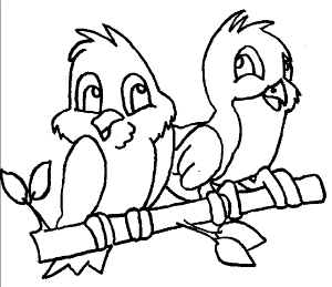 Bird Coloring Pages | Coloring Kids