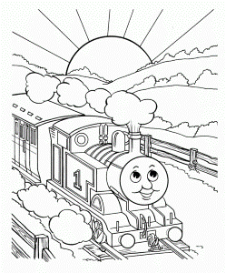 Thomas Coloring Pages : Thomas And Friends Sodor Gold Coloring