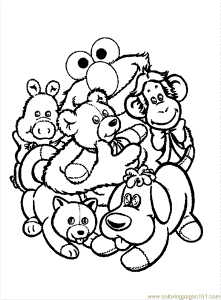 Elmo Coloring Pages Online - Free Printable Coloring Pages | Free