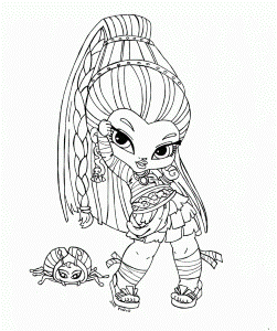 Monster High Of Nefera De Nile Coloring Page Car Pictures