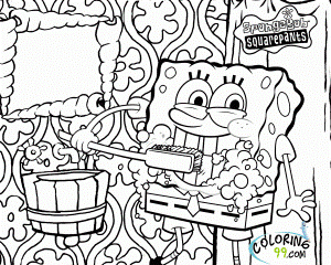 Spongebob Squarepants Coloring Pages Printable | Alfa Coloring