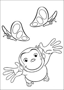 Curious George Coloring Pages Picture 11 – Curious George Monkey ...