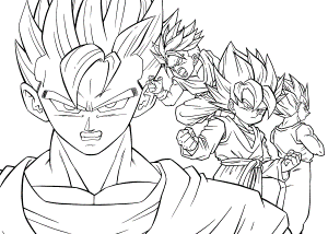 Dragon Ball Z Coloring Pages (18 Pictures) - Colorine.net | 11863