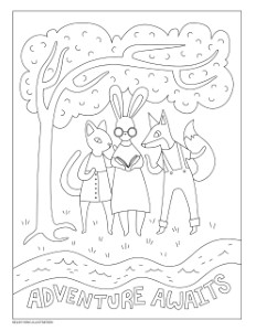Coloring Pages from a Local Artist - Minnesota Children