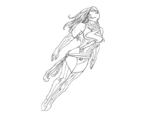 Free Ms Marvel Coloring Pages, Download Free Clip Art, Free ...