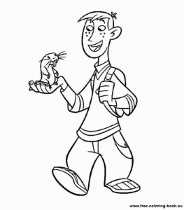 Coloring pages Kim Possible - Printable Coloring Pages Online