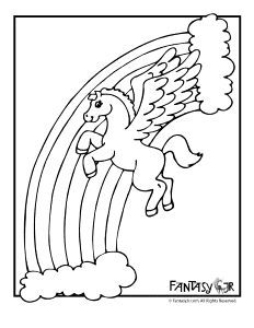 Pegasus Coloring Pages - Free Printable Coloring Pages | Free