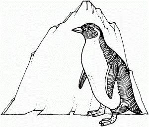 Baby Penguin Coloring Pages Printable Coloring Penguins Christmas ...