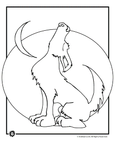 Wolf Coloring Pages | Animal Jr.