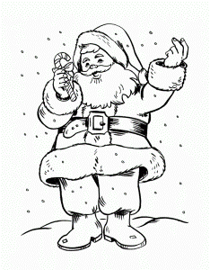 Christmas Pudding Online Coloring Page