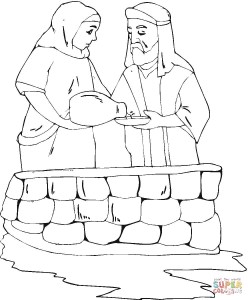 Abraham and Sarah coloring page | Free Printable Coloring Pages