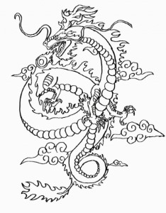 Chinese Dragon Coloring Pages Coloring Pages For Adults Coloring