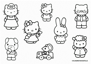 Kitty Cat Coloring Pages - Free Coloring Pages For KidsFree