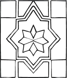 Free Geometric Design Coloring Pages