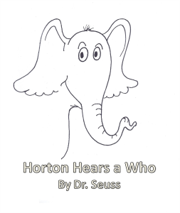 Dr Seuss Coloring Pages Horton | Cooloring.com