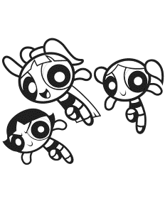 Free Printable Powerpuff Girls Coloring Pages For Kids