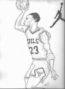 Michael Jordan Coloring Page | Coloring Pages