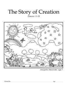1000+ ideas about Creation Coloring Pages | Days Of ...