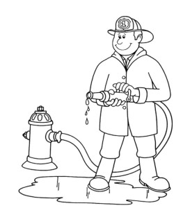 Fireman Sam Coloring Pages To Print Fireman Coloring Pages Free ...