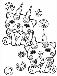 Yo Kai Watch Coloring Pages Pictures - Whitesbelfast